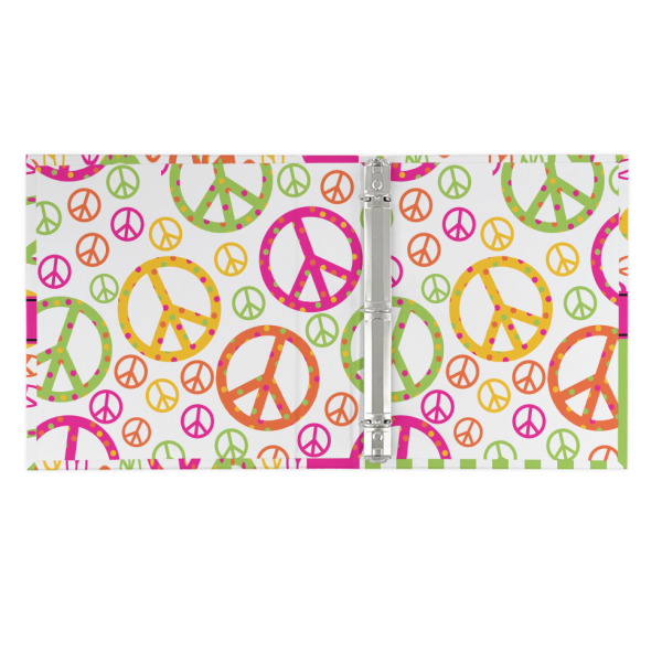 Custom Design - 3 Ring Binders - Full Wrap - 1" - Open Inside