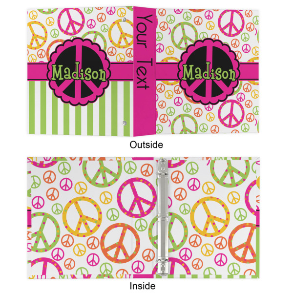 Custom Design - 3 Ring Binders - Full Wrap - 1" - Approval