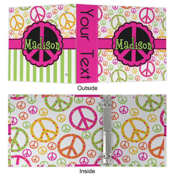 Custom Design - 3 Ring Binders - Full Wrap - 2" - Approval