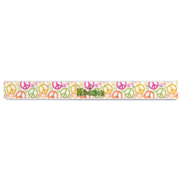 Custom Design - Plastic Ruler - 12" - FRONT