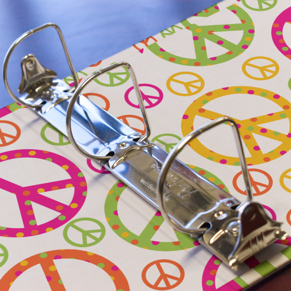 Custom Design - 3 Ring Binders - Full Wrap - 2" - Detail