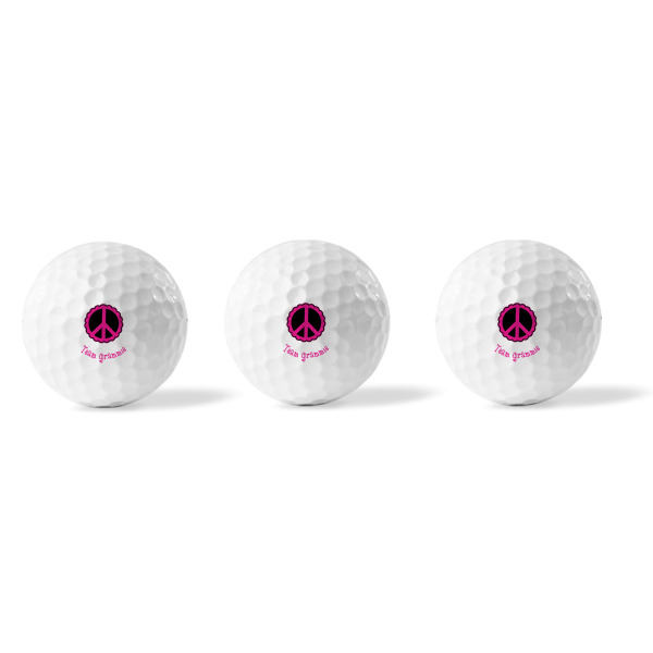 Custom Design - Golf Balls - Generic - Set of 3 - APPROVAL
