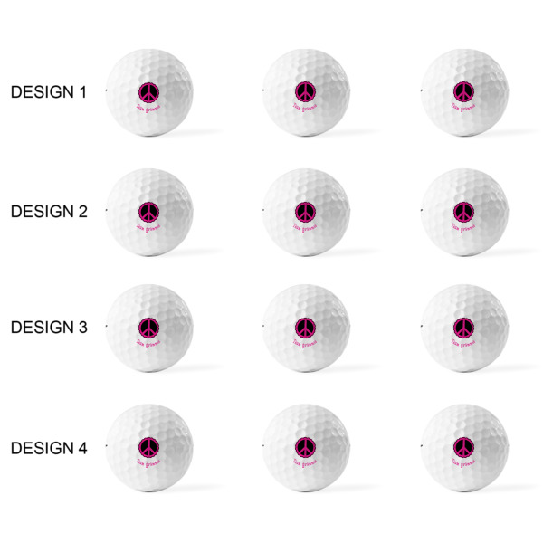 Custom Design - Golf Balls - Titleist - Set of 12 - APPROVAL