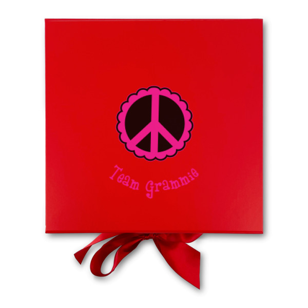 Custom Design - Gift Boxes with Magnetic Lid - Red - Approval