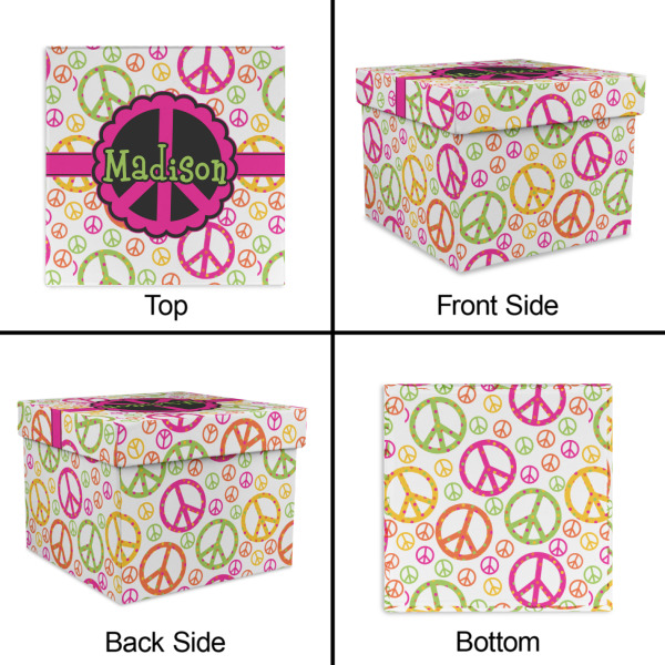 Custom Design - Gift Boxes with Lid - Canvas Wrapped - Medium - Approval