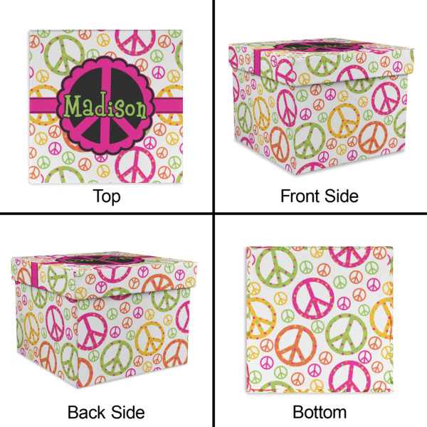 Custom Design - Gift Boxes with Lid - Canvas Wrapped - Small - Approval