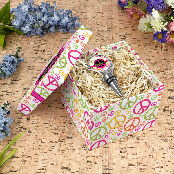 Custom Design - Gift Boxes with Lid - Canvas Wrapped - Medium - In Context