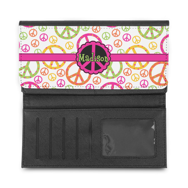 Custom Design - Ladies Wallet - Half Way Open