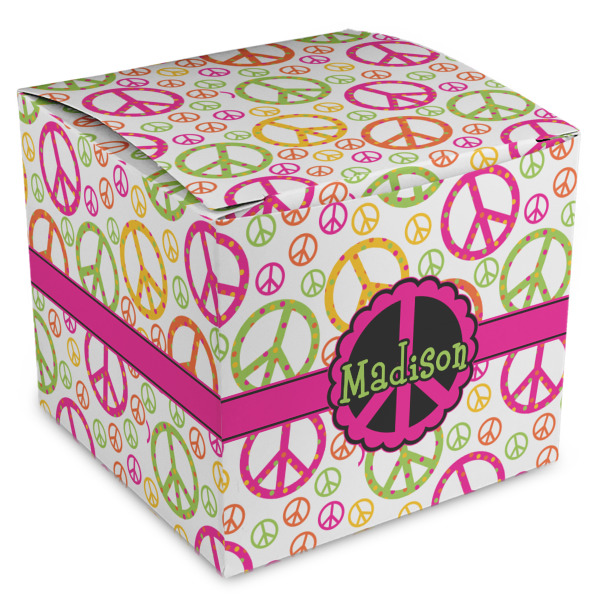 Custom Design Your Own Cube Favor Box