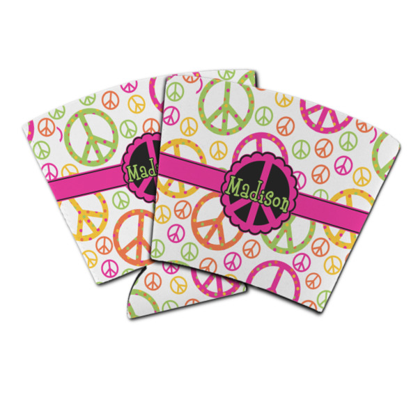 Custom Peace Sign Party Cup Sleeve (Personalized)