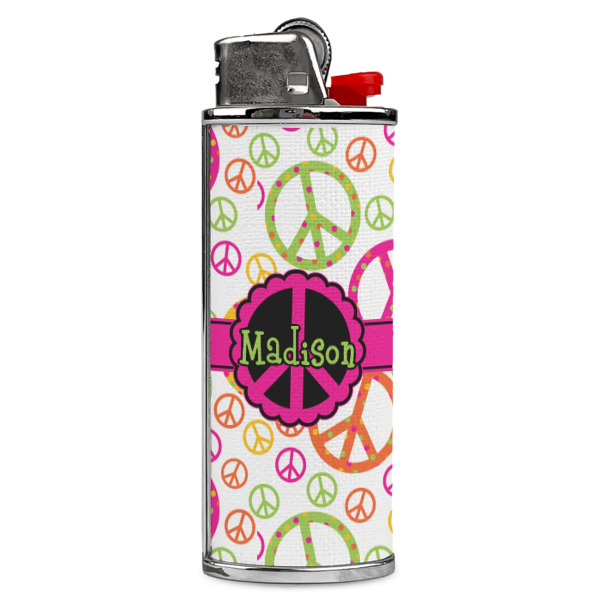 Custom Peace Sign Case for BIC Lighters (Personalized)