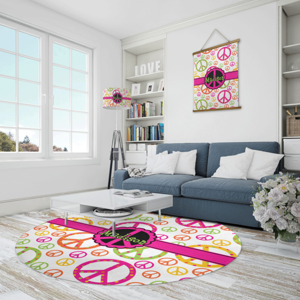 Custom Design - Round Area Rug - IN CONTEXT