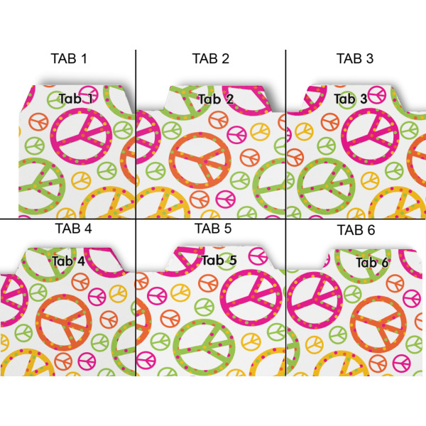 Custom Design - Page Dividers - Set of 6 - Approval