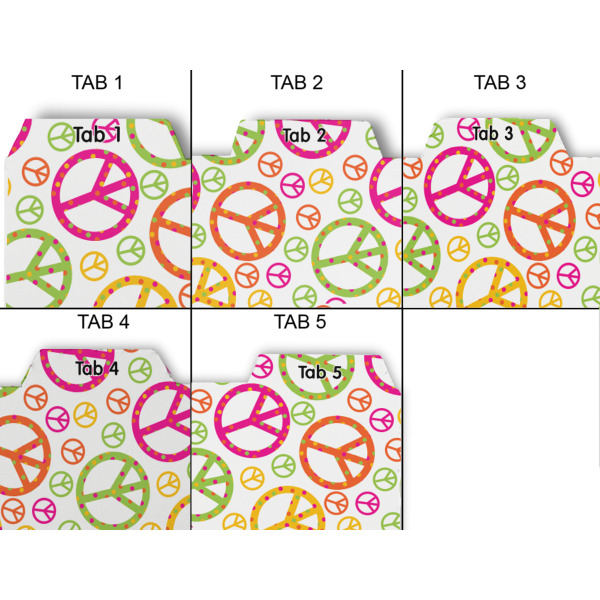 Custom Design - Page Dividers - Set of 5 - Approval