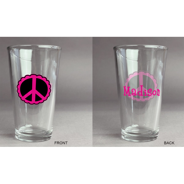Custom Design - Pint Glass - Two Content - Approval