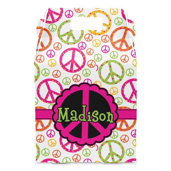 Custom Design - Gable Favor Box - Front