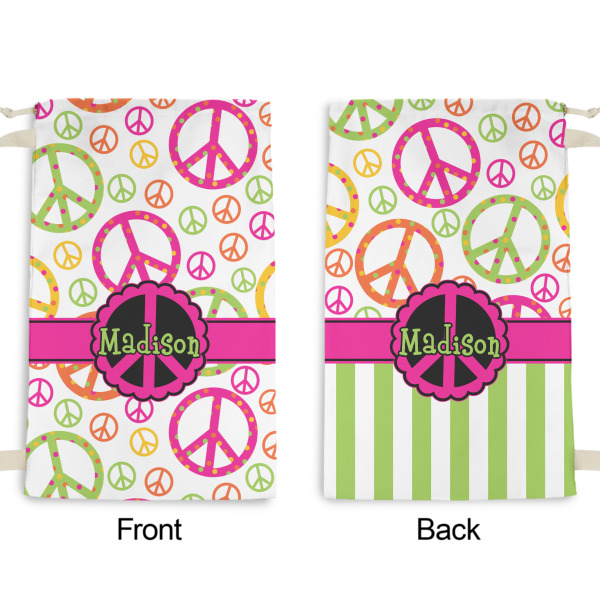 Custom Design - Small Laundry Bag - Front & Back View
