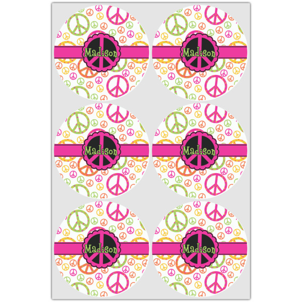 Custom Design - Icing Circle - Large - Set of 6