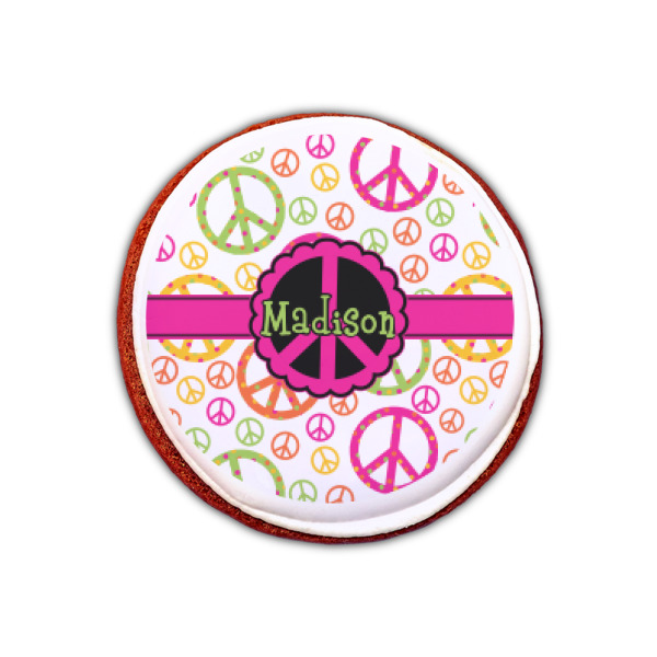 Custom Design - Printed Icing Circle - XSmall - On Cookie
