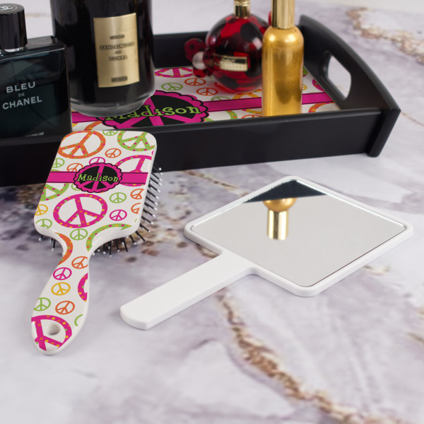 Custom Design - Hair Brush - With Hand Mirror