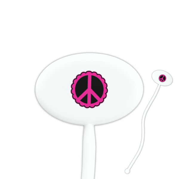 Custom Design Your Own Oval Plastic Stir Sticks