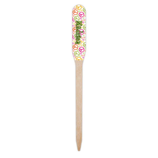 Custom Design - Wooden Food Pick - Paddle - Single Pick