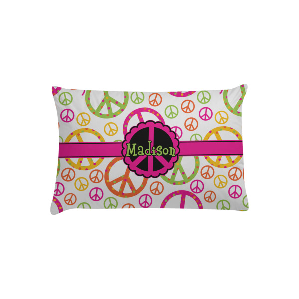 Custom Peace Sign Pillow Case - Toddler (Personalized)