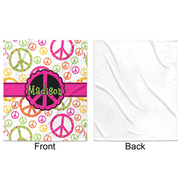 Custom Design - Minky Blanket - 50"x60" - Single Sided - Front & Back