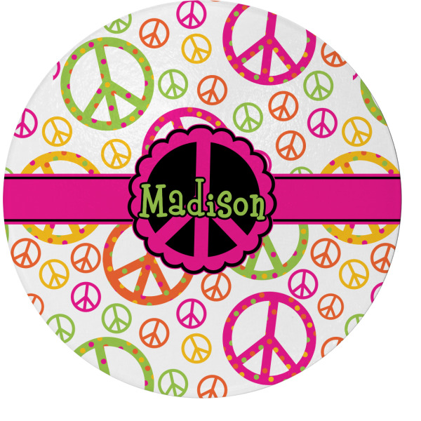 Custom Design Your Own Round Glass Cutting Board