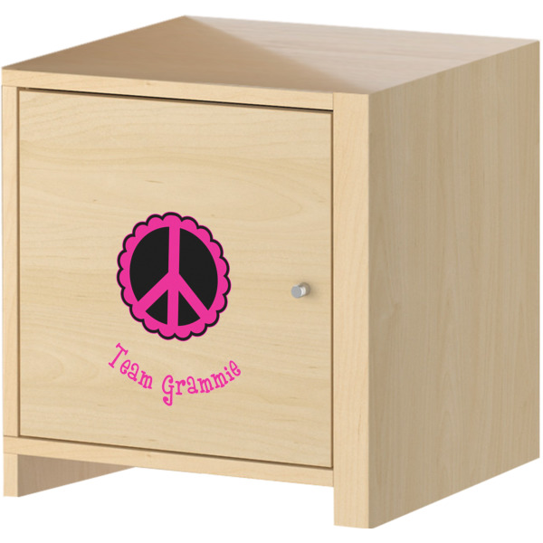 Custom Design - Wall Graphic on Wooden Cabinet