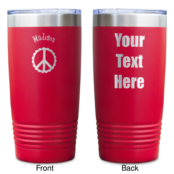 Custom Design - Red Polar Camel Tumbler - 20oz - Double Sided - Approval