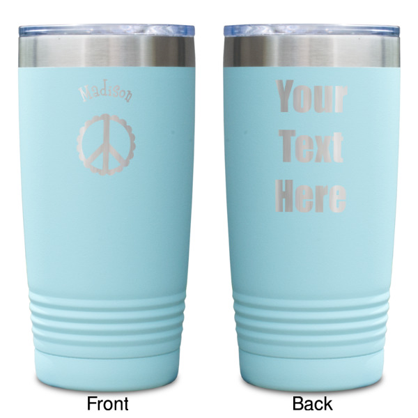 Custom Design - Teal Polar Camel Tumbler - 20oz -Double Sided - Approval