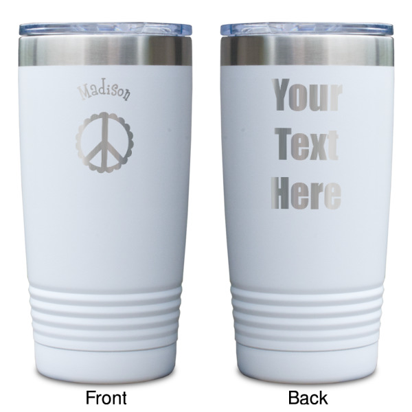 Custom Design - White Polar Camel Tumbler - 20oz - Double Sided - Approval