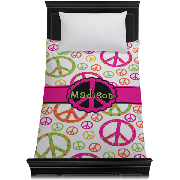 Custom Design - Duvet Cover - Twin XL - On Bed - No Prop