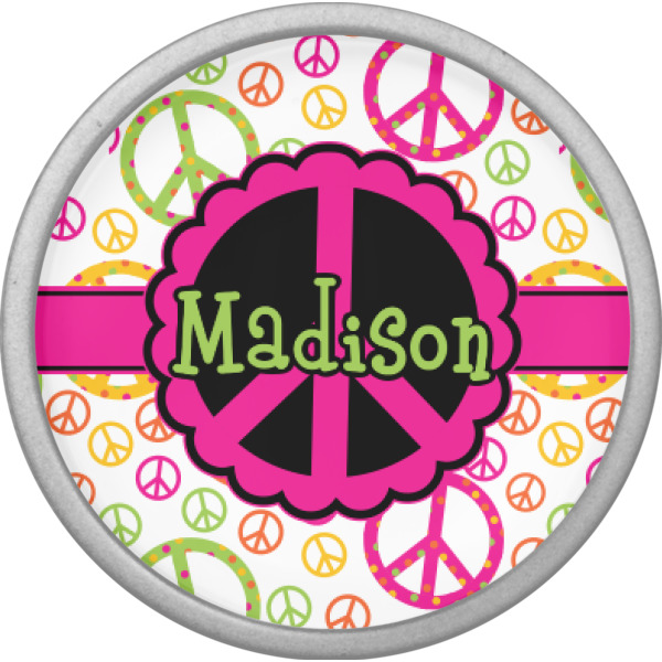 Custom Design - Cabinet Knob - Nickel - Front