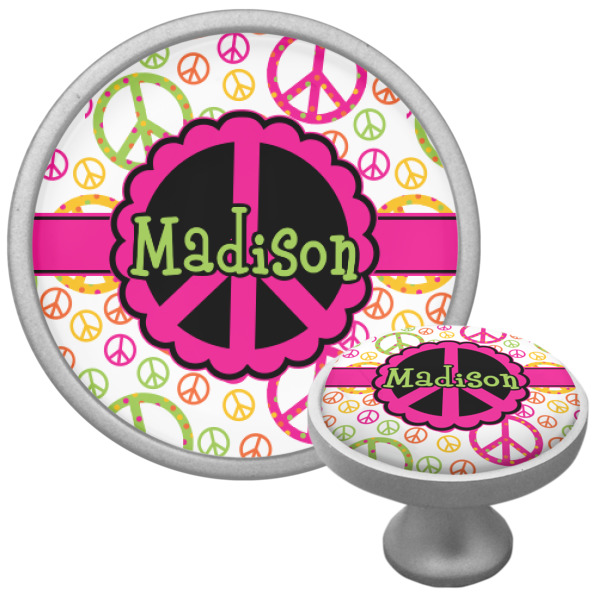 Custom Design - Cabinet Knob - Nickel - Multi Angle