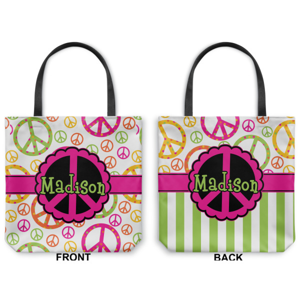 Custom Design - Canvas Tote - Front and Back