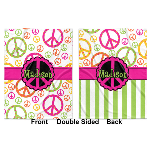 Custom Design - Baby Blanket (Double Sided - Printed Front and Back)