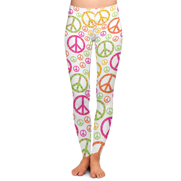 Custom Peace Sign Ladies Leggings
