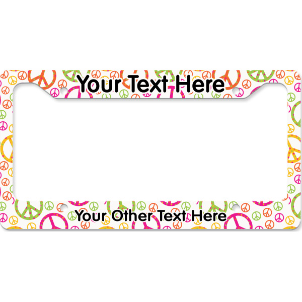 Custom Design - License Plate Frame - Style B