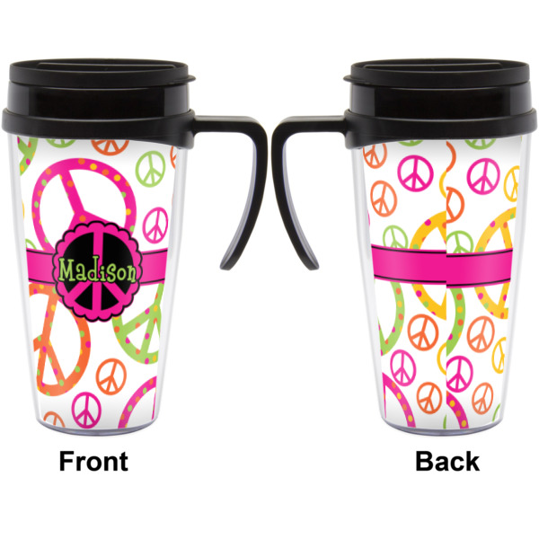 Custom Design - Travel Mug with Black Handle - Approval