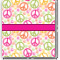 Peace Sign Curtain Panel - Custom Size