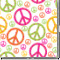 Peace Sign Wallpaper & Surface Covering (Water Activated 24"x 24" Sample)