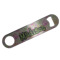 Peace Sign Bar Bottle Opener - Silver w/ Name or Text