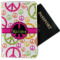 Peace Sign Passport Holder - Fabric (Personalized)