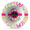 Peace Sign Plastic Bowl - Microwave Safe - Composite Polymer (Personalized)
