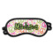 Peace Sign Sleeping Eye Mask (Personalized)