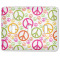 Peace Sign Light Switch Cover (3 Toggle Plate)