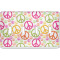 Peace Sign Light Switch Cover (4 Toggle Plate)