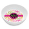 Peace Sign Melamine Bowl - 8 oz (Personalized)